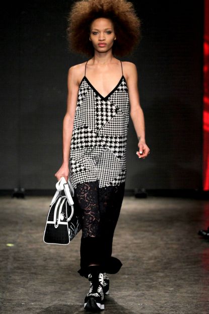 The monochrome trend dominates the runways at New York Fashion Week