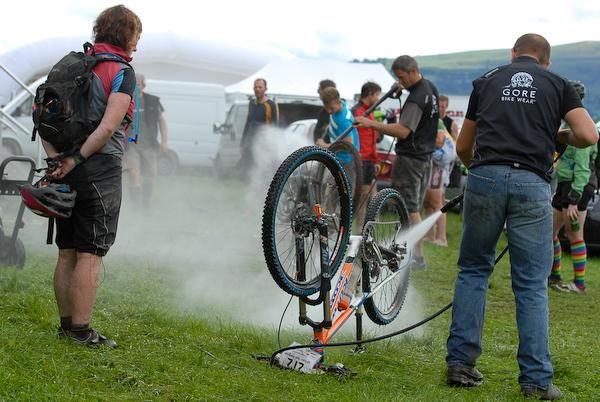 Bike wash time