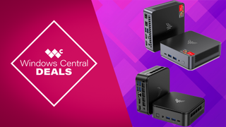 Kamrui E3B and Kamrui AM21 Mini PC's with Windows Central Deals graphic