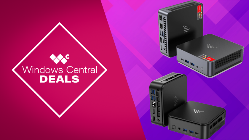 Kamrui E3B and Kamrui AM21 Mini PC&#039;s with Windows Central Deals graphic