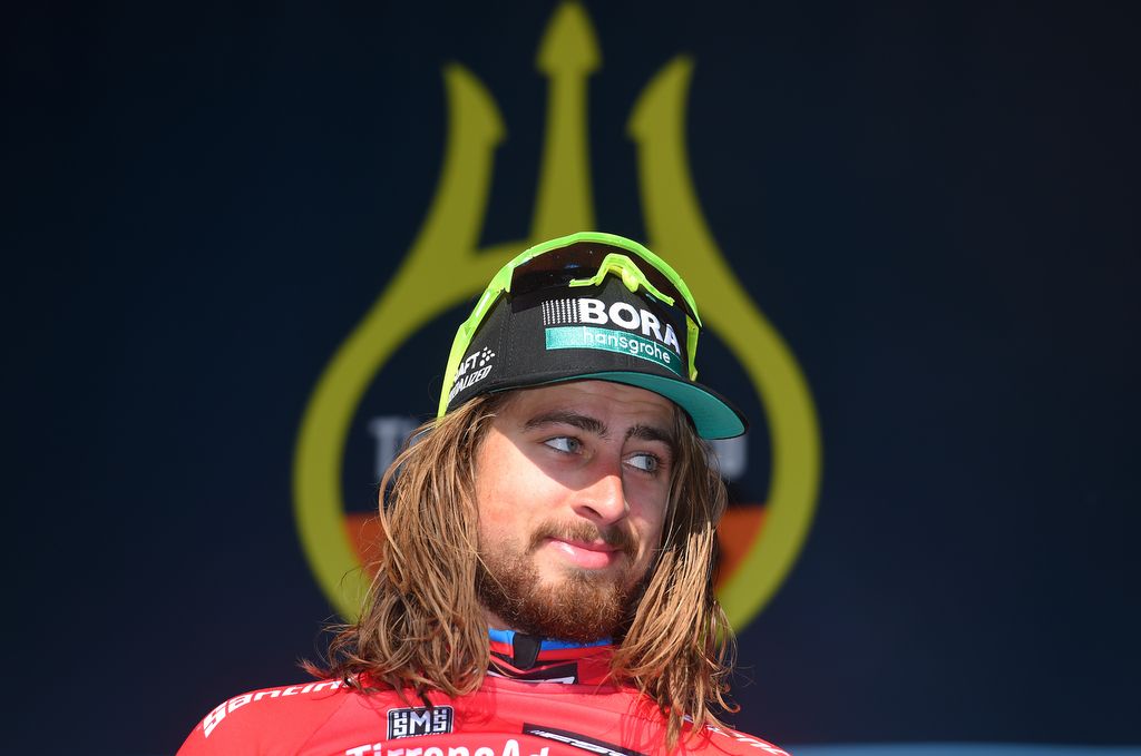 Points leader Peter Sagan (Bora