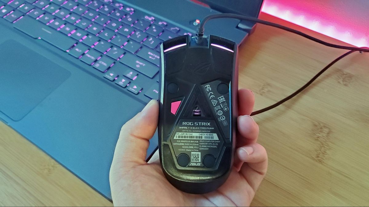 Asus Rog Strix Impact Ii Electro Punk Mouse Review Style Over Substance Toms Hardware 9315