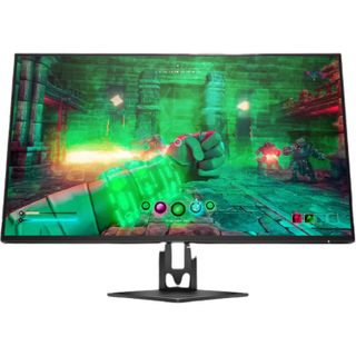 Product render of the HP OMEN 27u 4K Gaming Monitor.