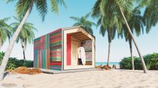 Egaming-inspired cabin by studio JaK, beach house option