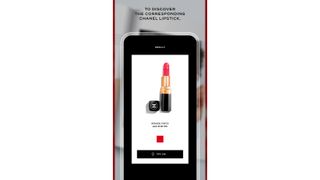 Chanel lipstick on the Lipscanner