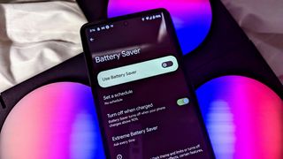 Extreme Battery Saver on Google Pixel 7 Pro