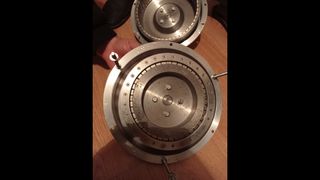 A magnetic reducer, a type of gearbox without mechanical parts, developed by Ihor as part of his Ph.D. studies at Ukraine's prestigious Igor Sikorsky Kyiv Polytechnic Institute.