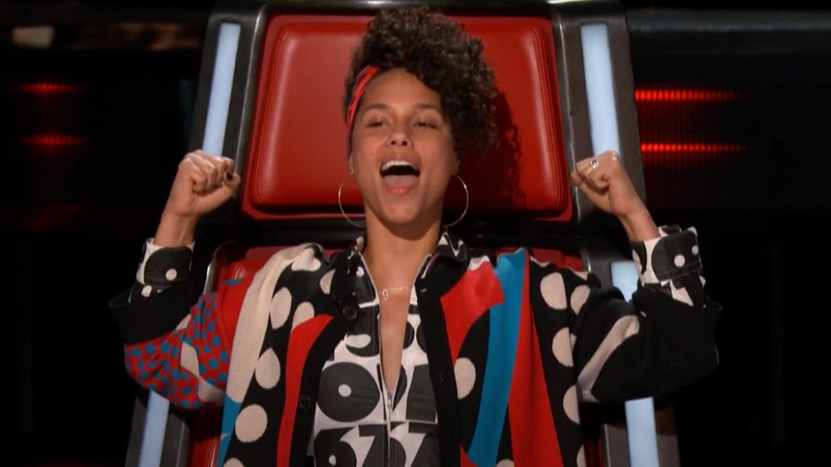 Alicia Keys on The Voice.