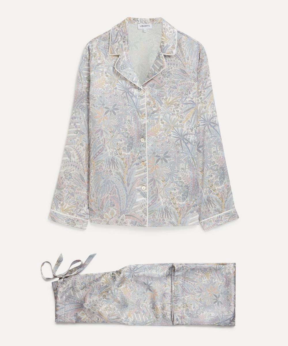 Adelphi Voyage Silk-Satin Pyjama Set