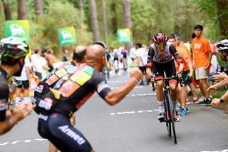 Marc Soler on his way to winning stage 5 at the Vuelta a Espana