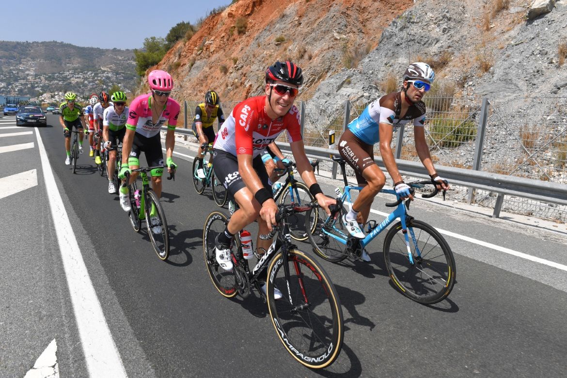 Jelle Wallays smiles for the camera