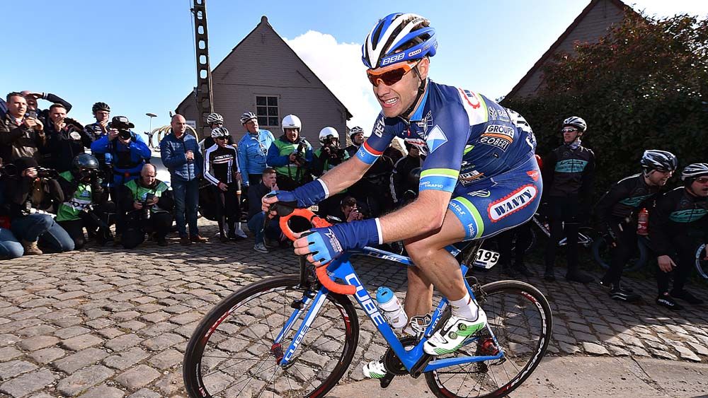 Antoine Demoitie in his final full race E3 Harelbeke