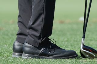 Tiger's golf shoes