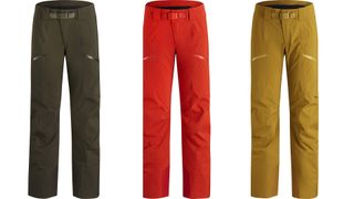 Arc'teryx Sentinel AR ski pants for women, in three colours