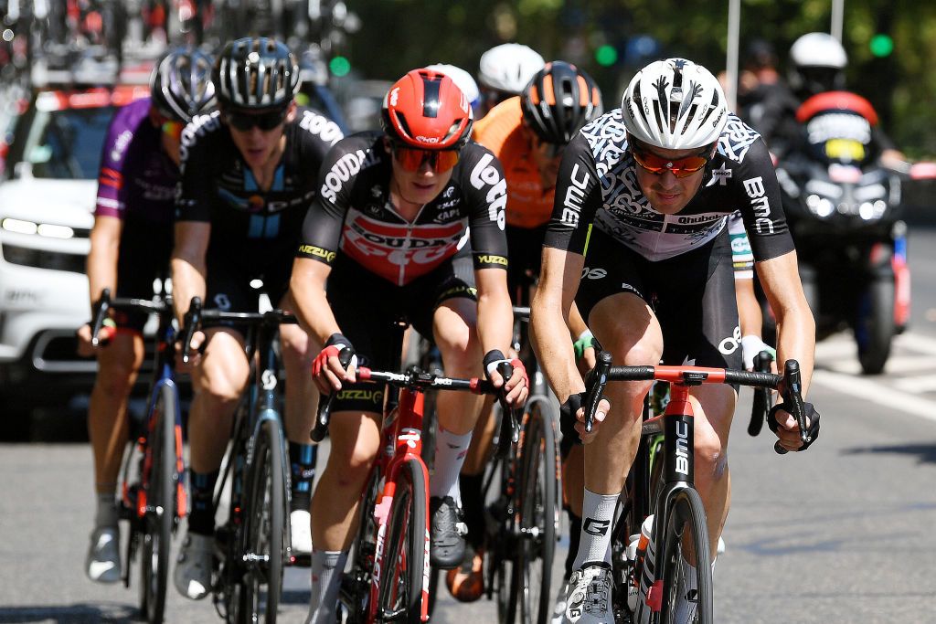 CORDOBA SPAIN AUGUST 26 Sander Armee of Belgium and Team Qhubeka Nexthash competes in the breakaway during the 76th Tour of Spain 2021 Stage 12 a 175 km stage from Jan to Crdoba lavuelta LaVuelta21 on August 26 2021 in Cordoba Spain Photo by Tim de WaeleGetty Images