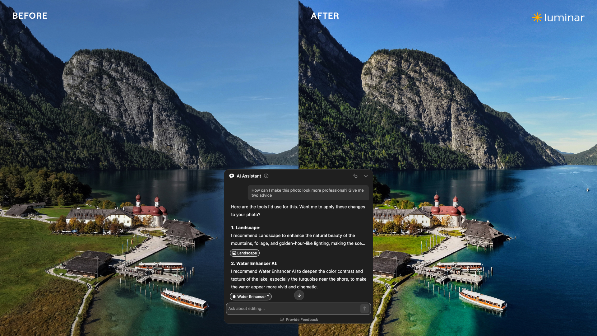 Luminar Fall Update screenshot