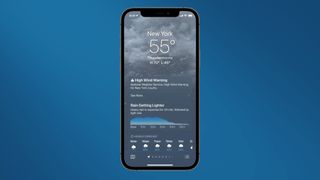 ios 15 features weather