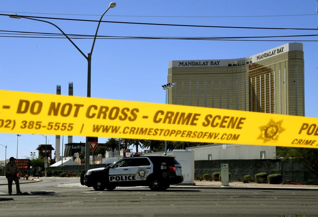 The Mandalay Bay hotel in Las Vegas