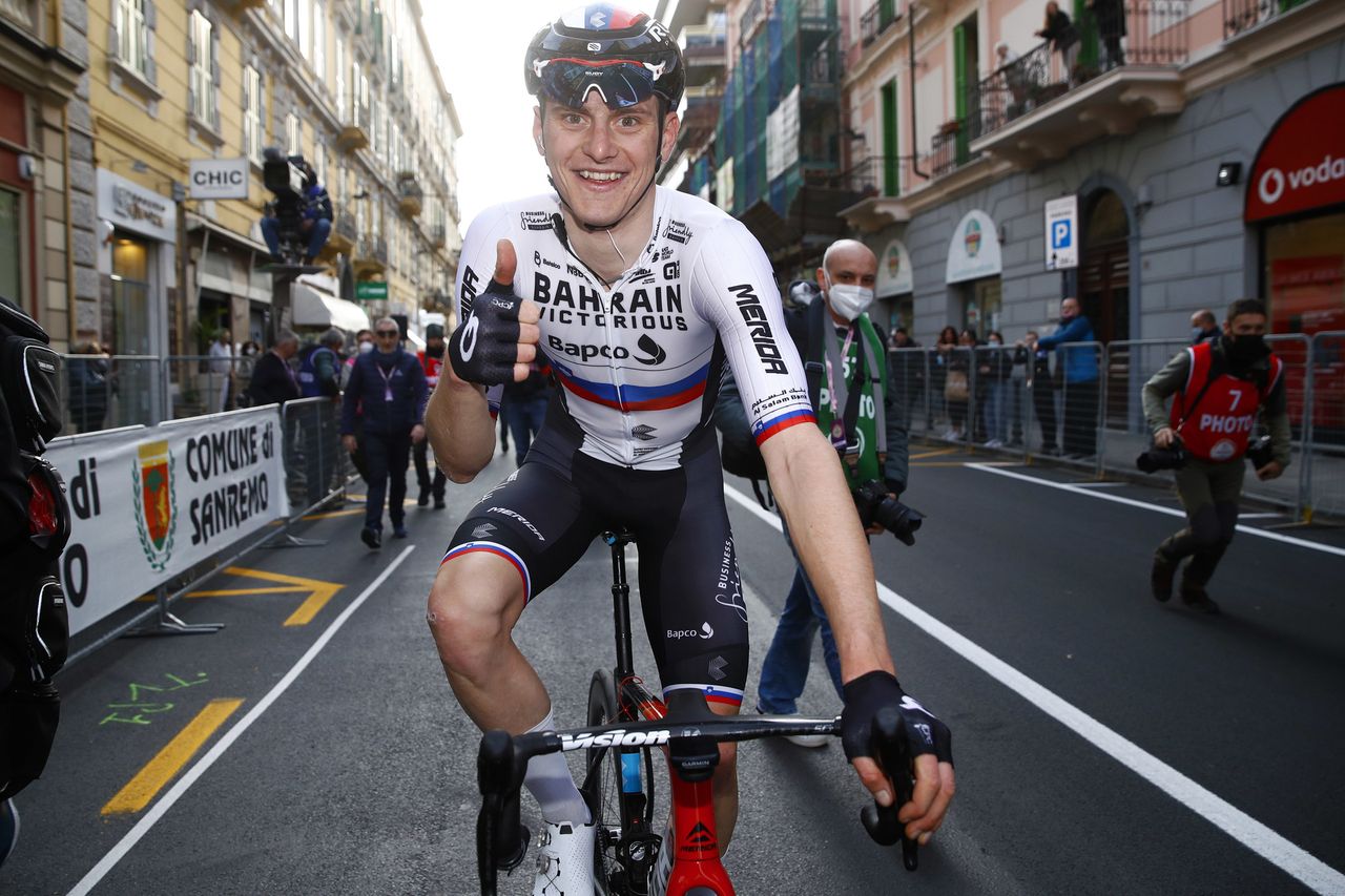 Milano Sanremo 2022 - 113th Edition - Milano - Sanremo 293 km - 19/03/2022 - Matej Mohoric (SLO - Bahrain Victorious) - photo Tommaso Pelagalli/BettiniPhoto&Acirc;&copy;2022