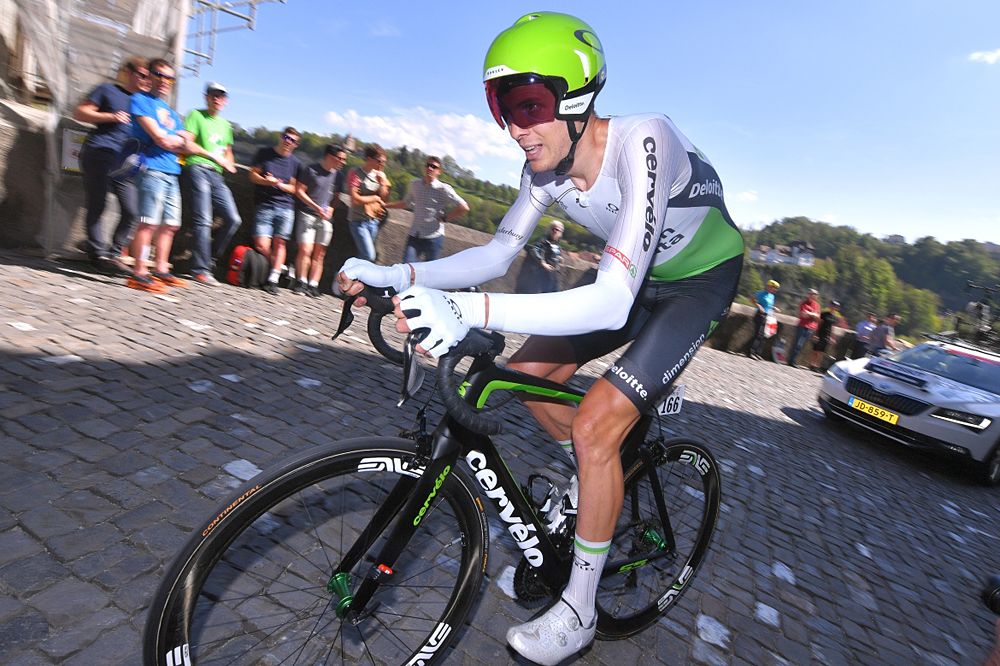 Johann Van Zyl of South Africa and Team Dimension Data