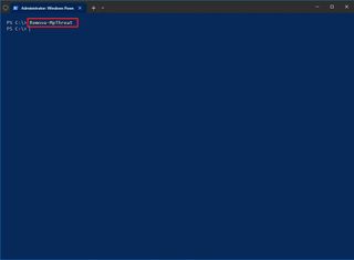 Remove Active Virus with Powershell