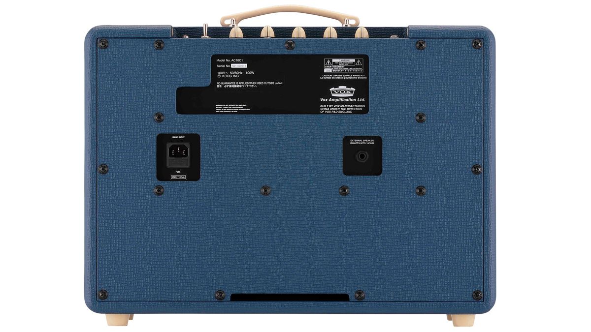 Vox's new Rich Blue AC10C1 and AC15C1 guitar amps
