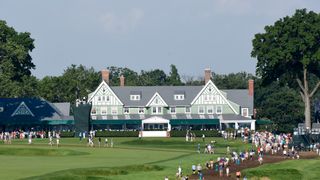 The clubhouse at Oakmont