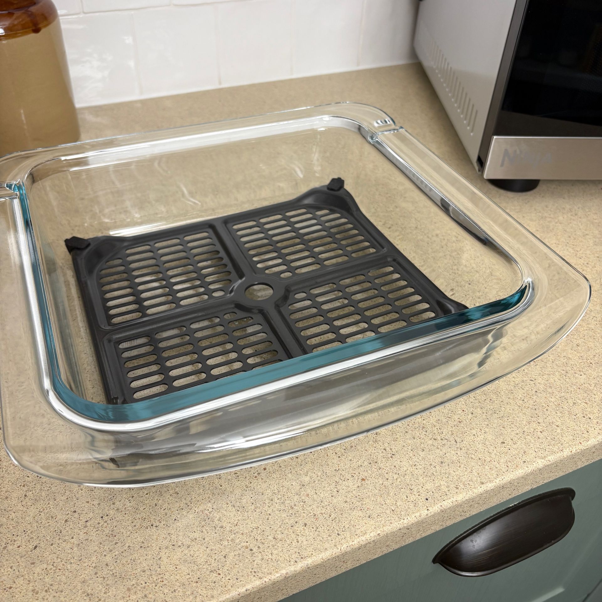Testing the Ninja Crispi microwave air fryer combo