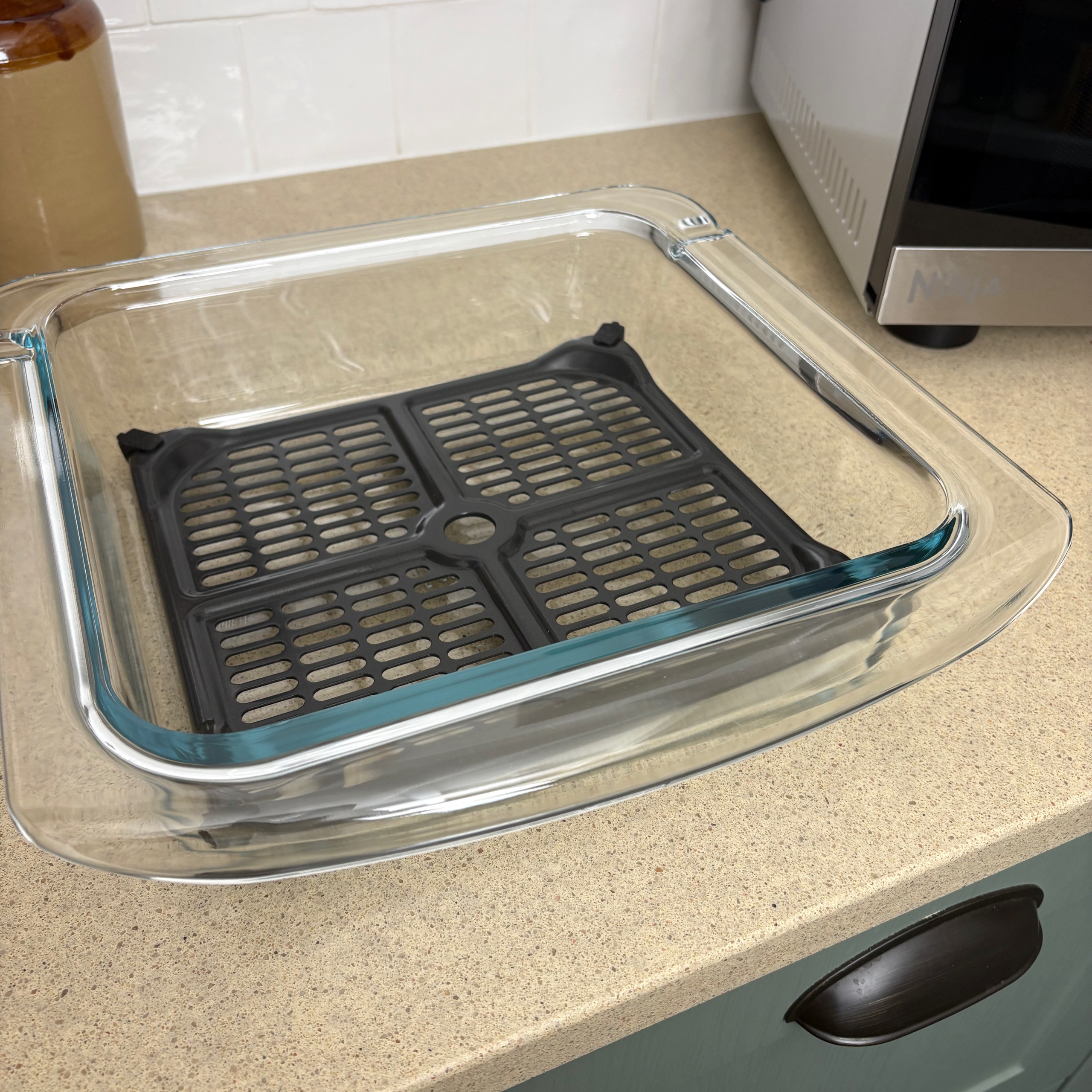 Testing the Ninja Crispi microwave air fryer combo