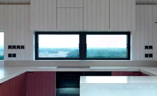kitchen area window view