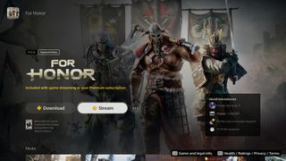 PS Plus Premium streaming For Honor