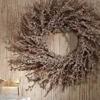 Frosted Glitter Wreath | was £45.00 now £36.00 at The White Company