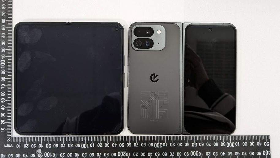 A photo of the Pixel 9 Pro Fold from the NCC