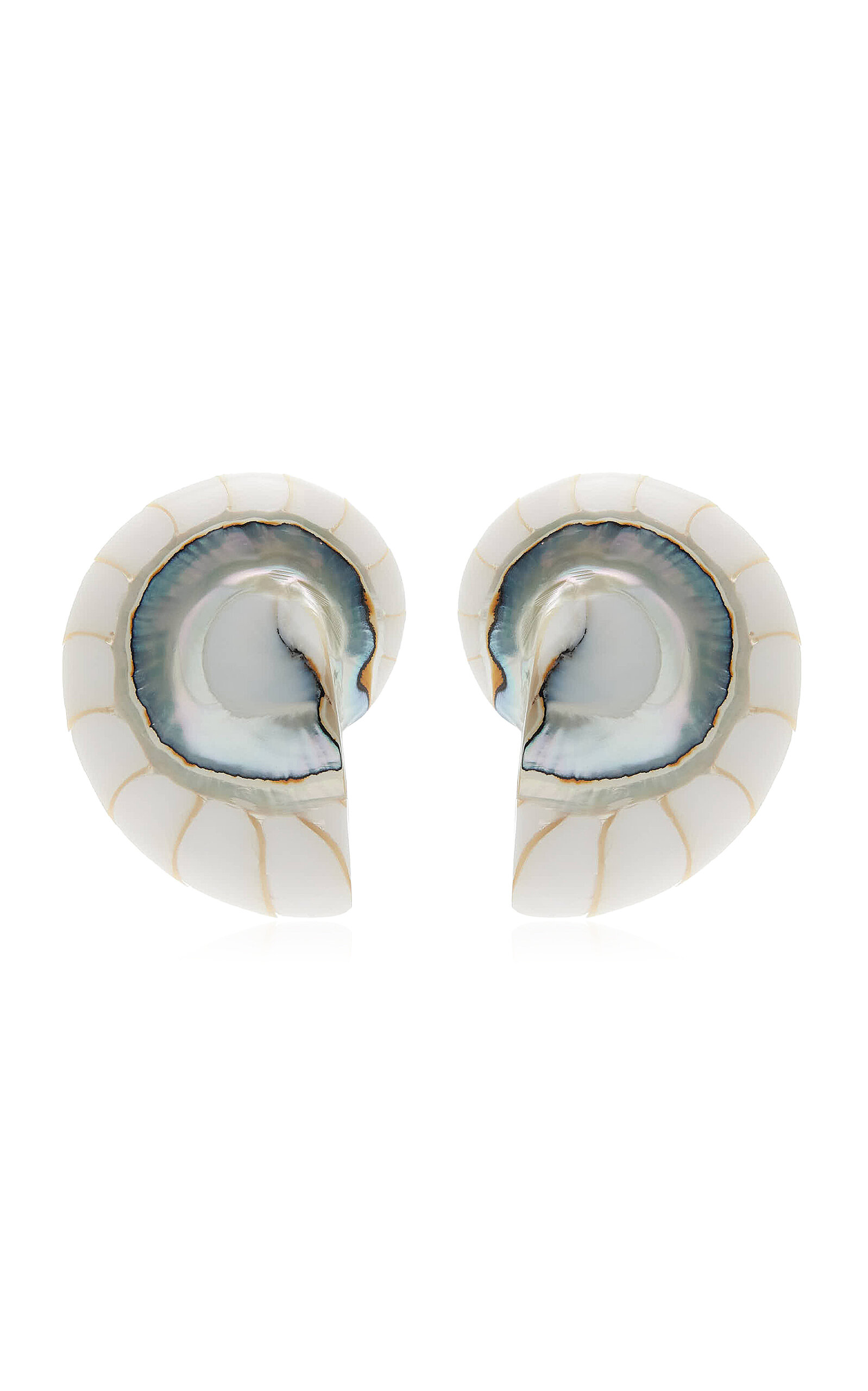 Nautilus Clip-On Earrings