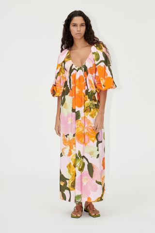 Sgteresa Dress - Summer Day Poppies