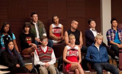 "Glee" creators have been purposefully vague about the ages of their "teen" characters.