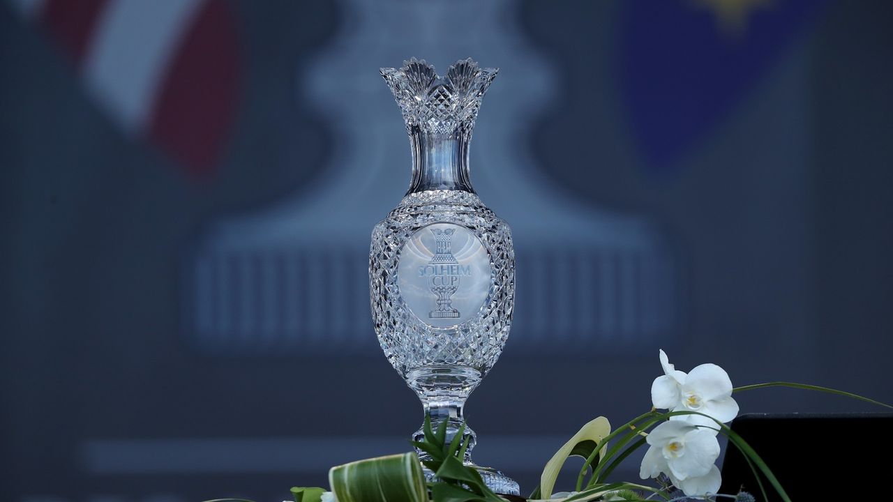 Solheim Cup trophy for Solheim Cup Live Stream 