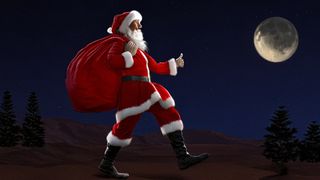 Image credit: Adobe Firefly AI generated image, Santa in Somolia