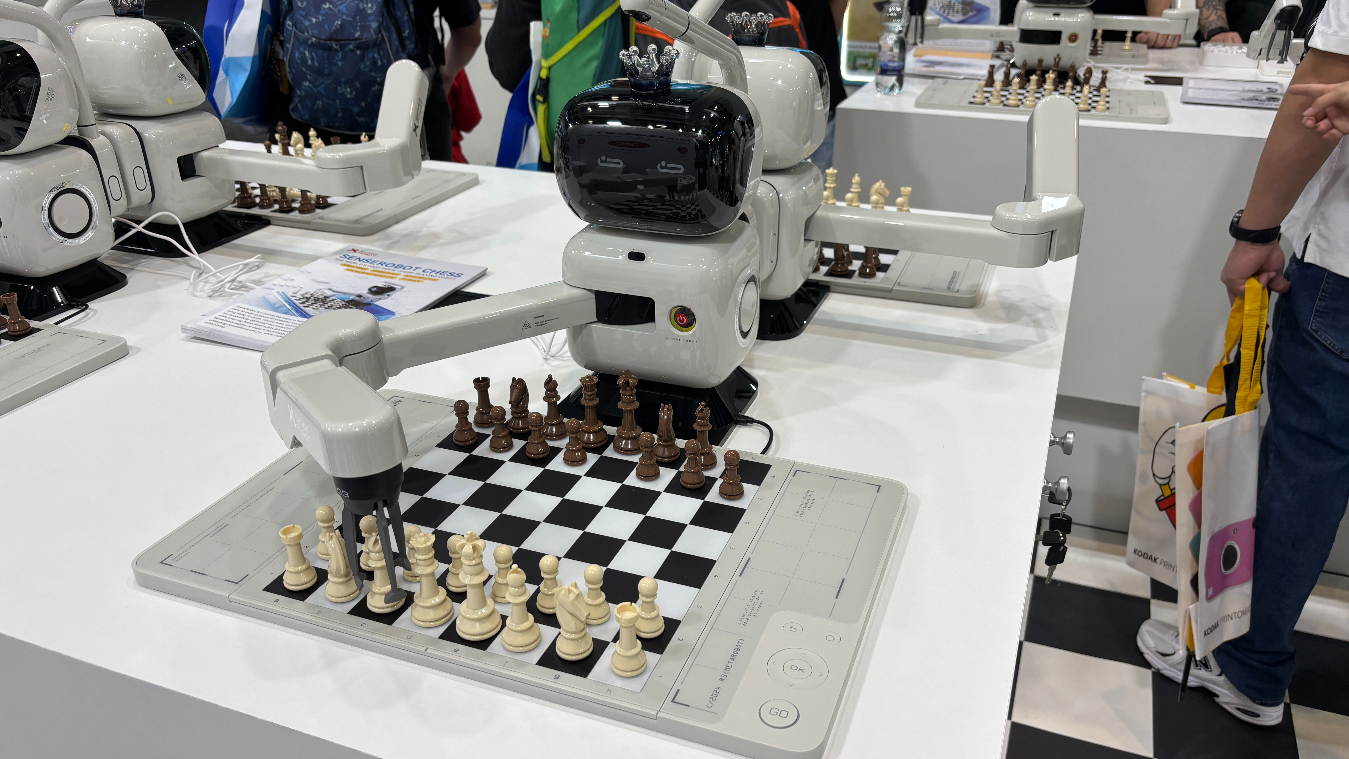 Chess playing robot at IFA 2025