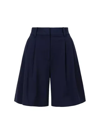 Luisa Long Pleated Shorts