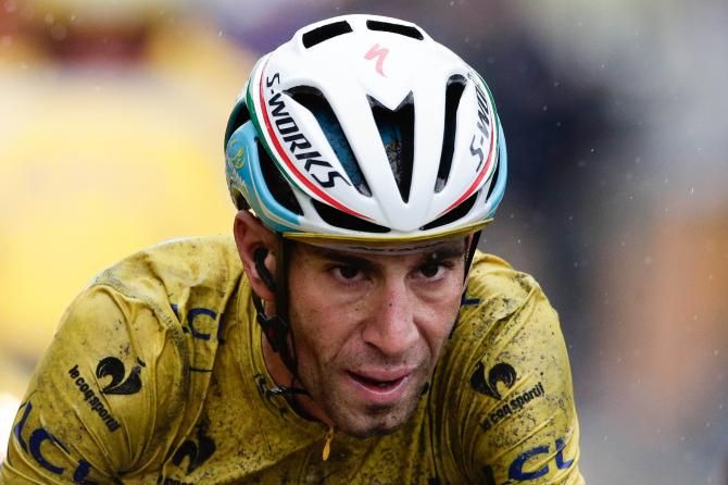Race leader Vincenzo Nibali