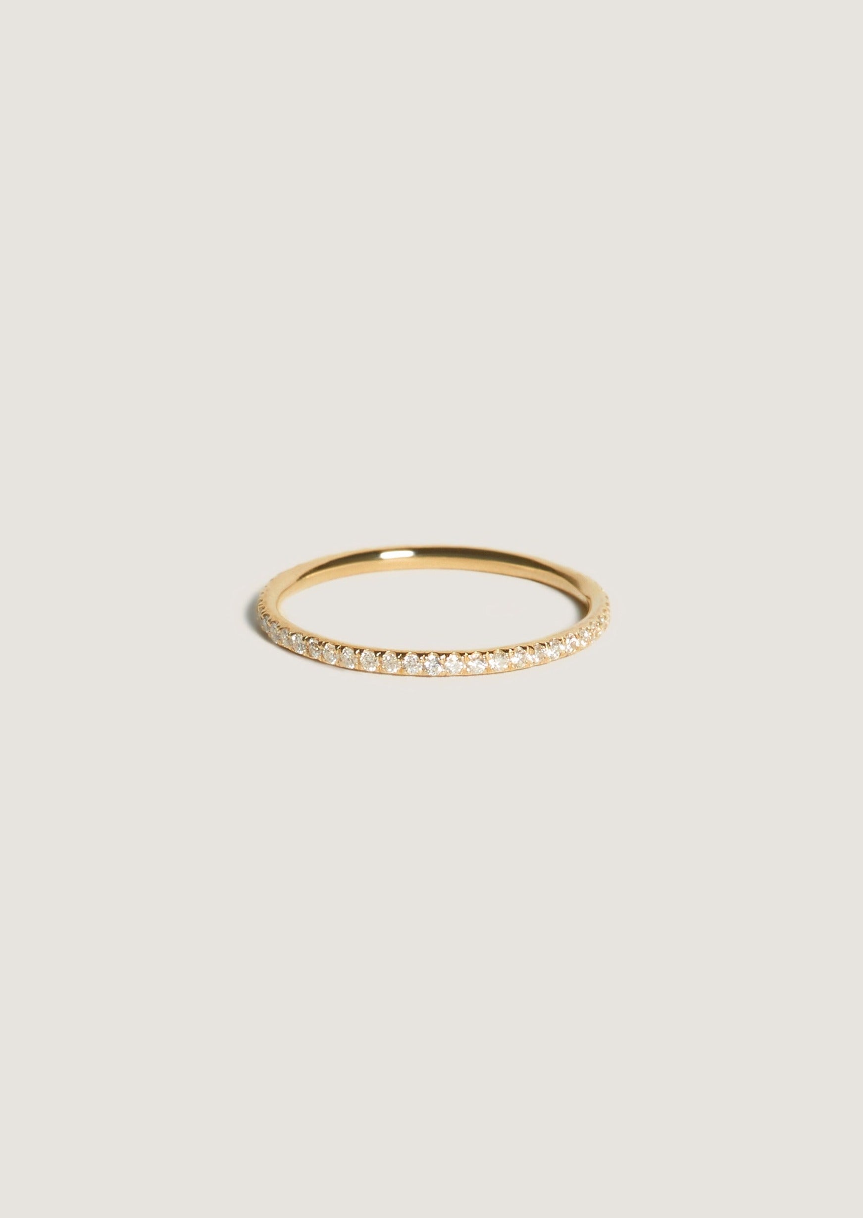 Dahlia Pavé Ring 1.2mm Diamond