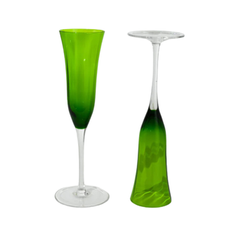 brat green stemware