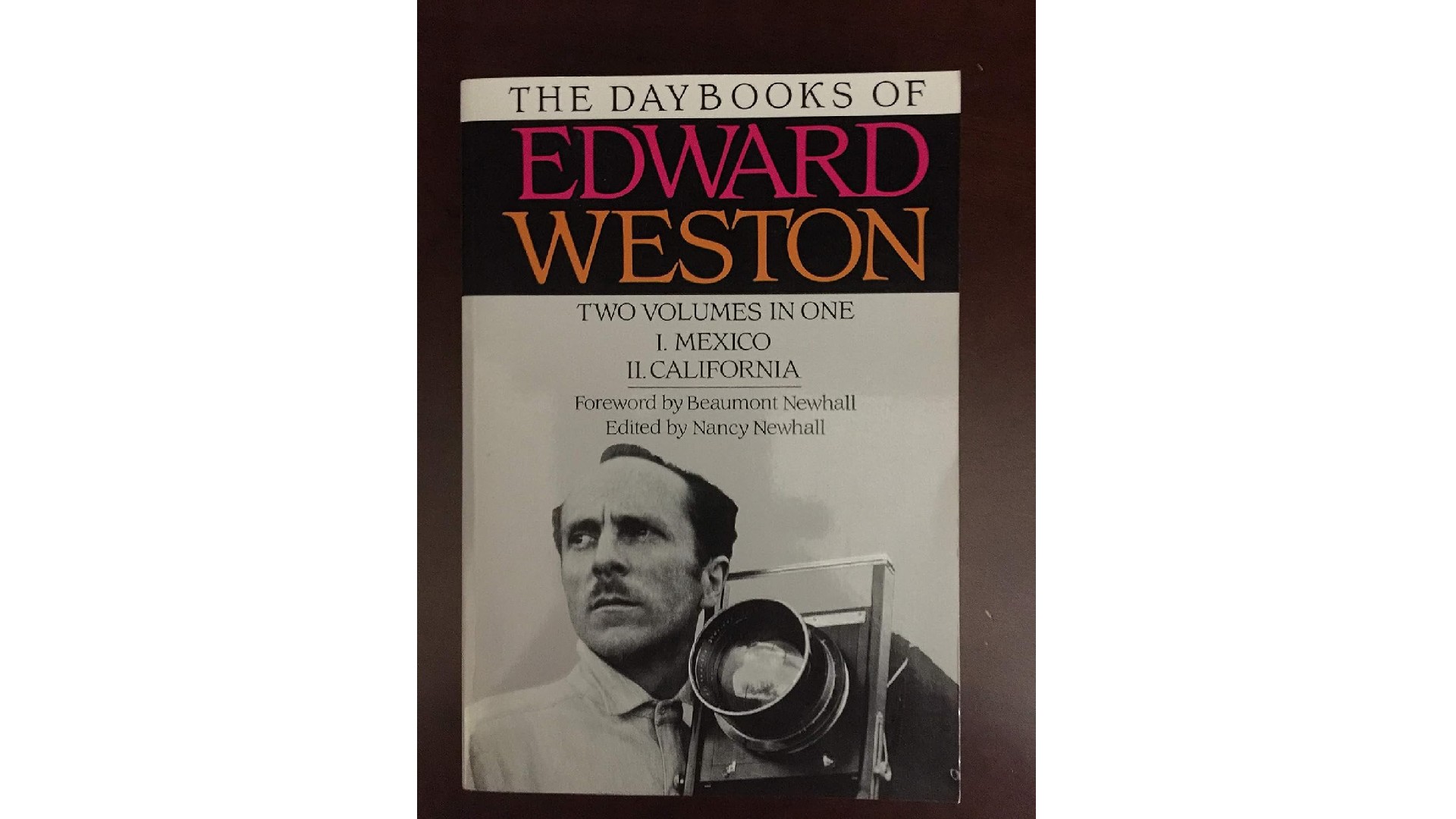 Cover of The Daybooks of Edward Weston
