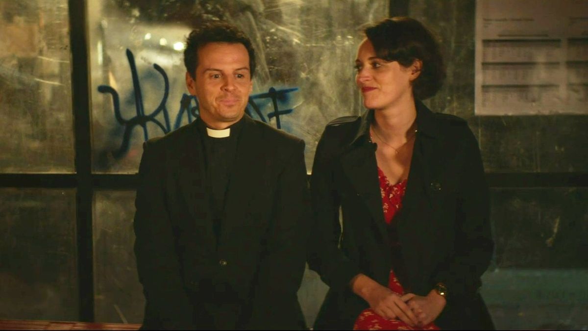 Andrew Scott and Phoebe Waller-Bridge in Fleabag