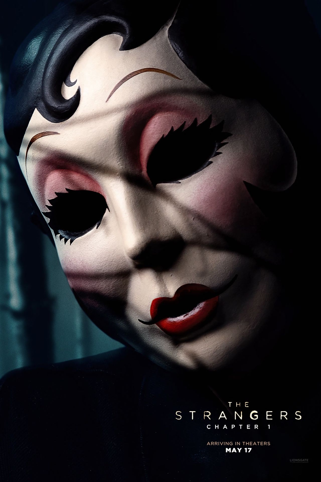 Promo image of the masked characters from The Strangers: Chapter 1