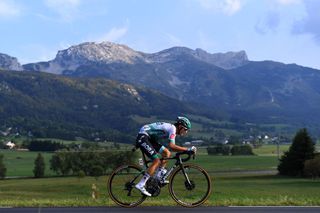 VILLARDDELANS FRANCE SEPTEMBER 15 Lennard Kamna of Germany and Team Bora Hansgrohe during the 107th Tour de France 2020 Stage 16 a 164km stage from La TourDuPin to VillardDeLans 1152m Auberge de la Cte 2000 TDF2020 LeTour on September 15 2020 in VillardDeLans France Photo by Tim de WaeleGetty Images