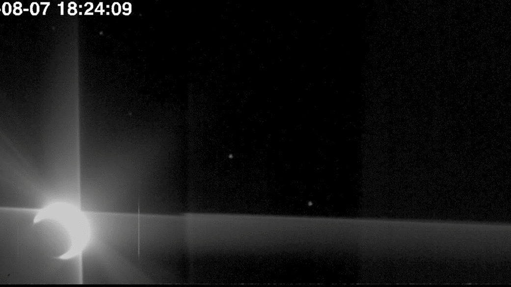 The ESA/NASA Solar Orbiter took this video of the glowing crescent of Venus as it passed the planet at a distance of about 5,000 miles during a gravity-assist flyby in August 2021.