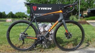 Trek's new Emonda SLR9 Project One Disc, with Dura-Ace Di2 and Aeolus 3 TLR carbon clinchers