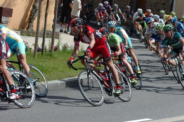 George Hincapie was on patrol for BMC teammates Cadel Evans